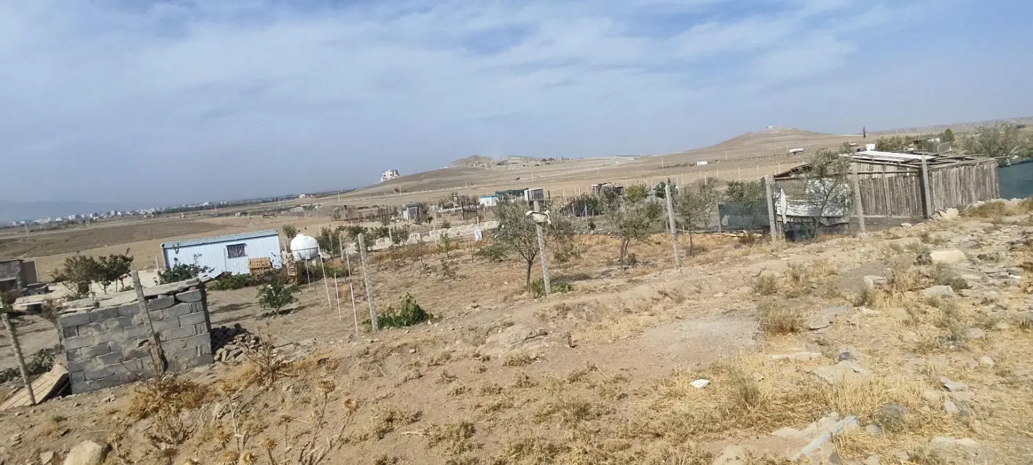 400متر زمین باغی جاده راهن آهن
