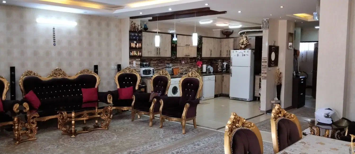 آپارتمان خوش نقشه دوکله نورشمالی جنوبی