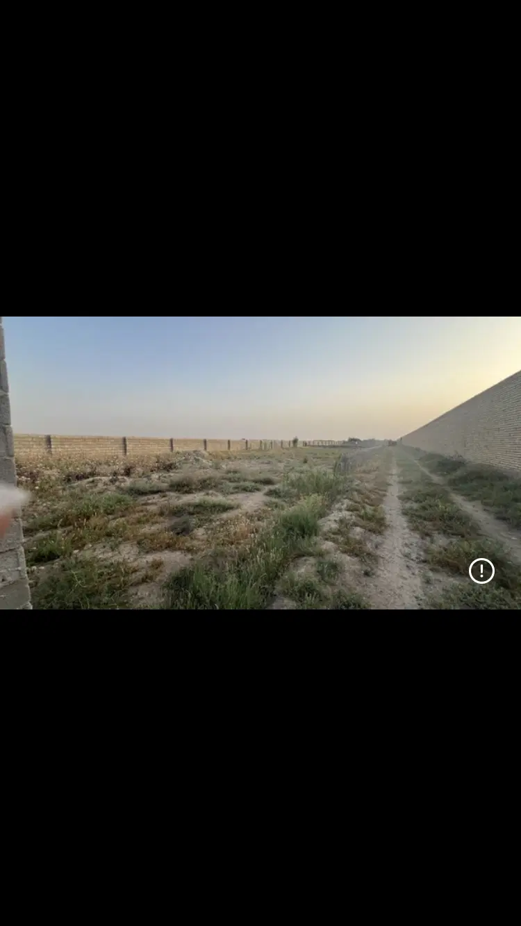 ۱۰۰۰ متر زمین باغی ۱۰کیلومتر مانده به شوشتر