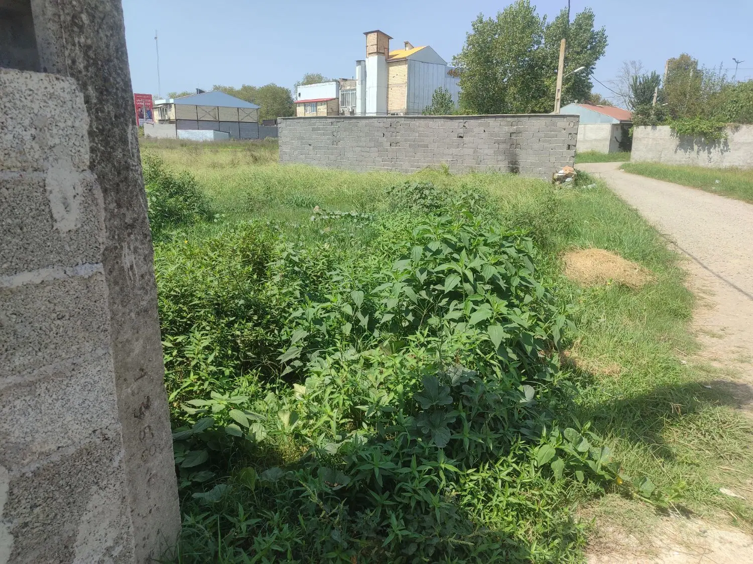 زمین مسکونی آماده ساخت