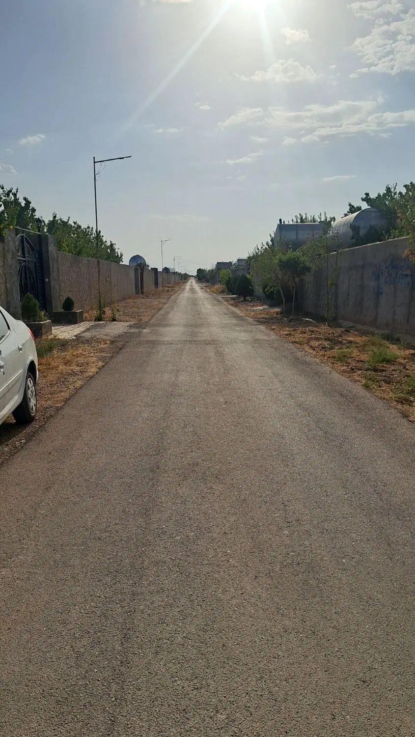 زمین باغی دور دیوار 800متر