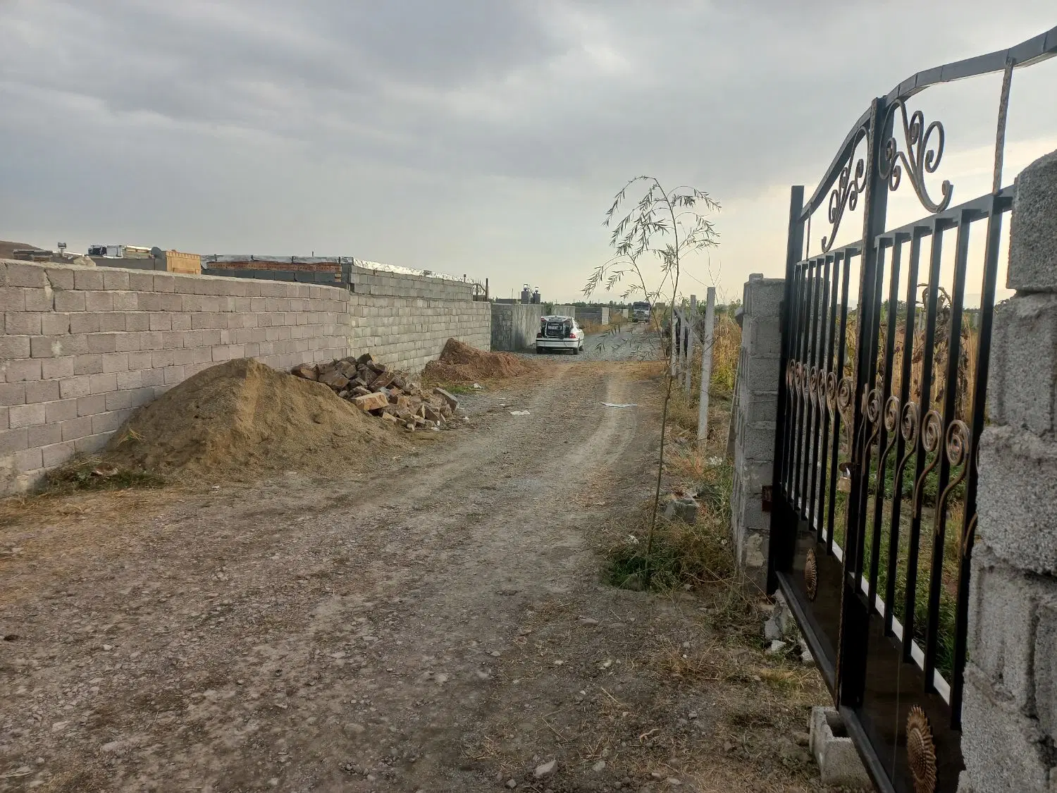 ۵۰۰مترزمین زراعی بااب وبرق روستای سعیدلو