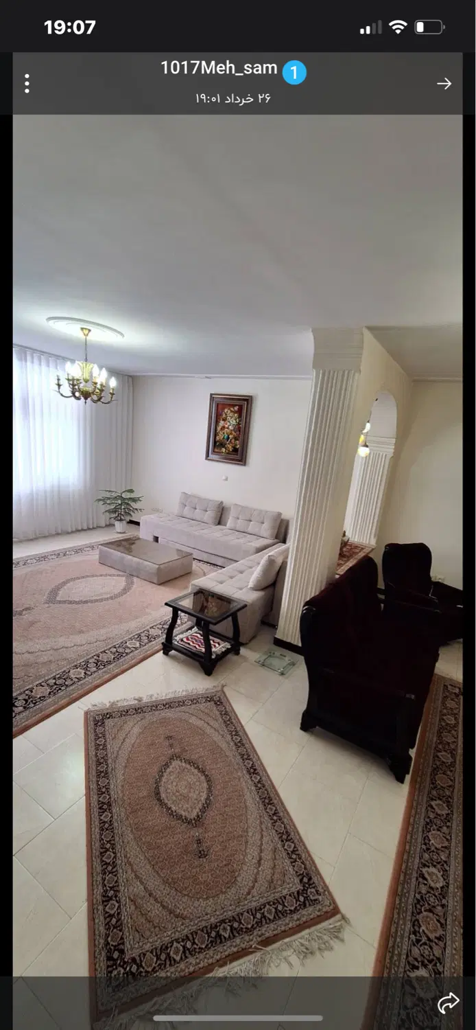 سندار ۱۱۵ متر خوش نقشه و نورگیر