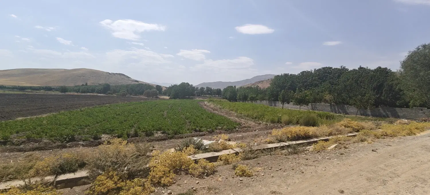 زمین آبی مناسب باغ روستای شش یکان