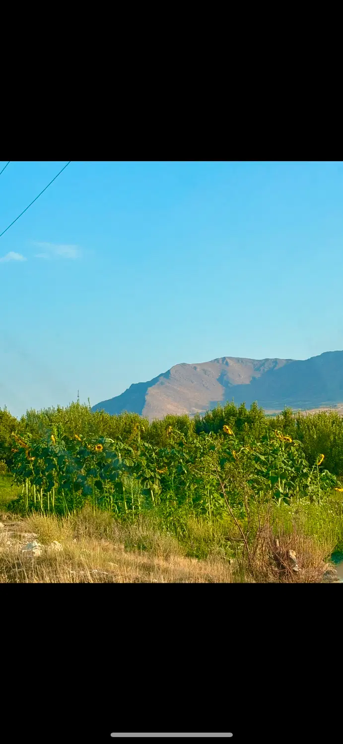 ۲۷۰۰ متر زمین نزدیک اتوبان  آب و برق نزدیک