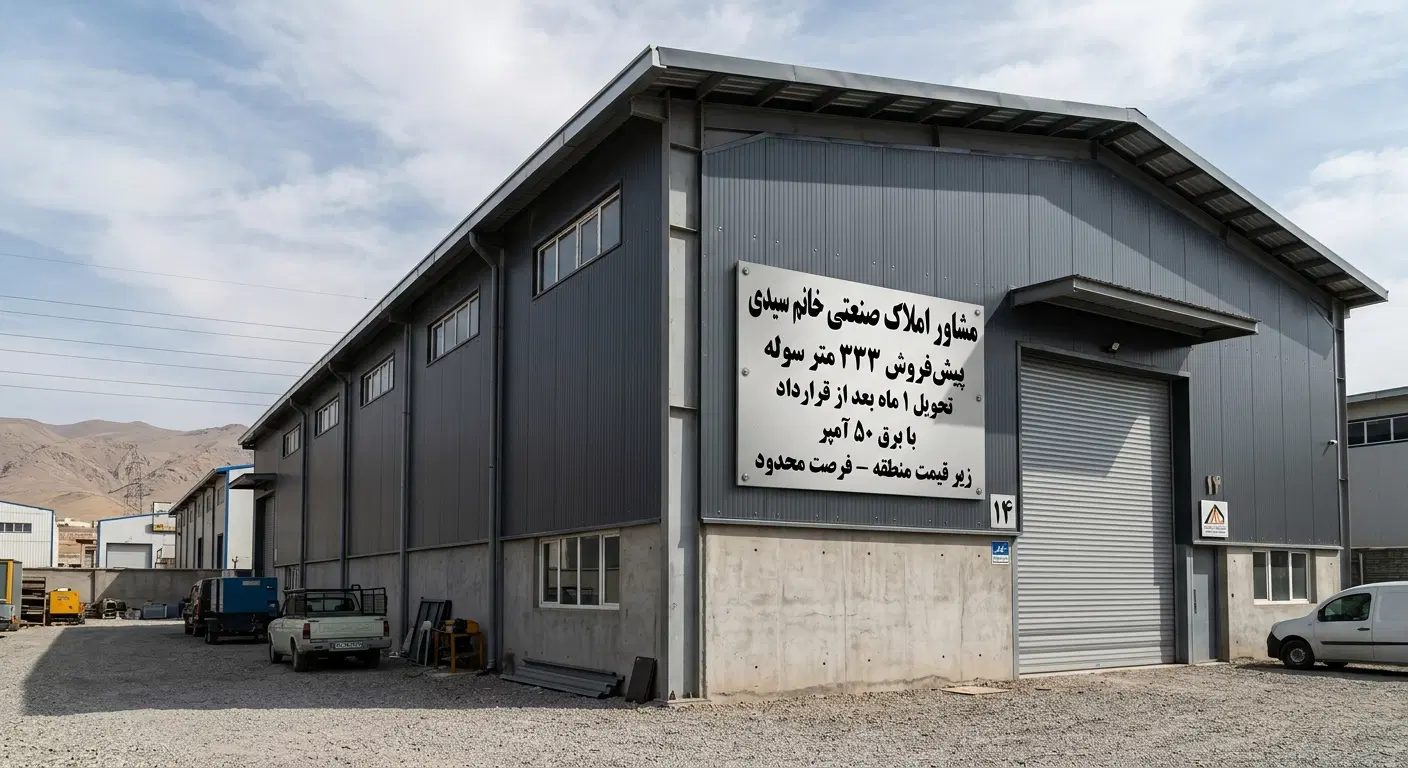 پیش فروش۳۳۳مترسوله برق۵۰امپرتحویل۱ماه بعدازقرارداد