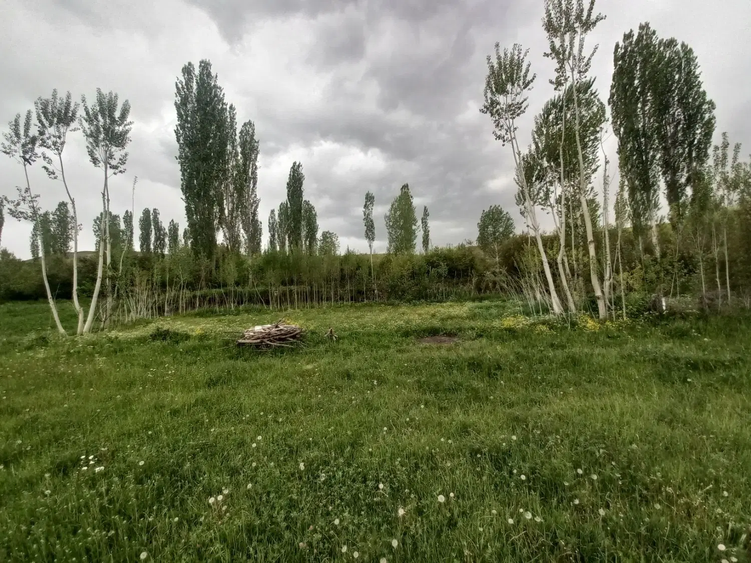 زمین کشاورزی در روستای آناویز