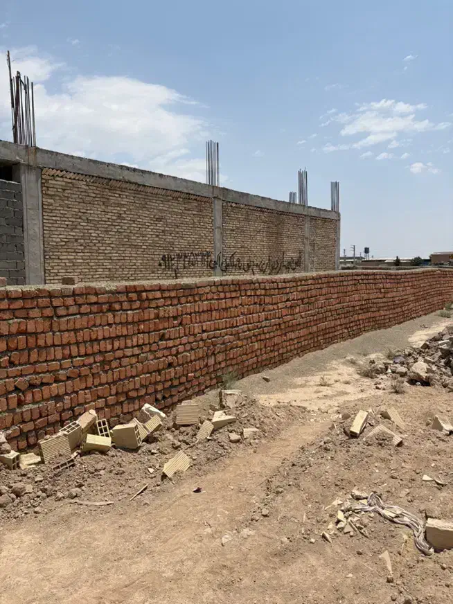 زمین فروشی نصیرشهر_۱۴۰متر_باجواز شهرداری_گذر۱۲متری