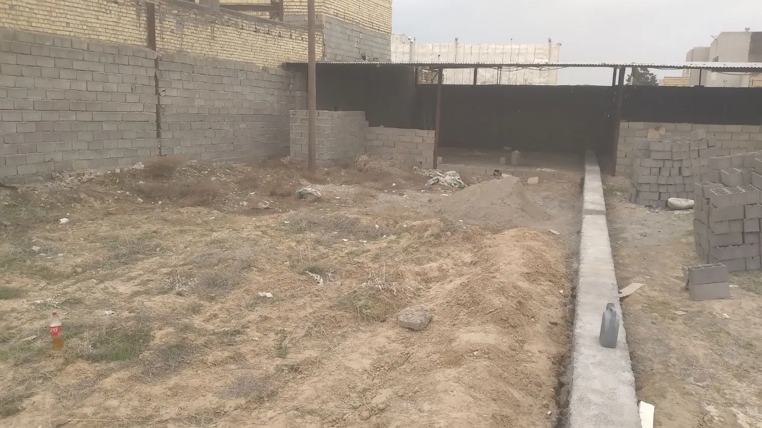 ۴۵۰ متر زمین  مسکونی داخل بافت