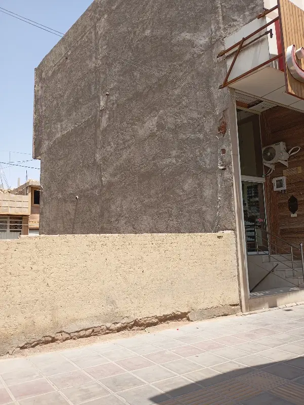 ۹۶متر زمین تجاری بلوار فضیلت عالی برای ساخت