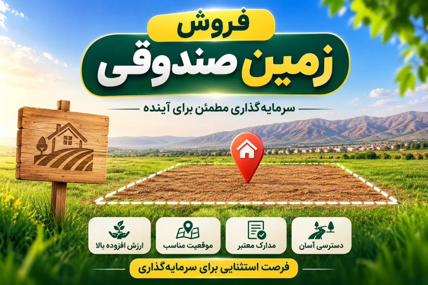 زمین صندوقی کرونی