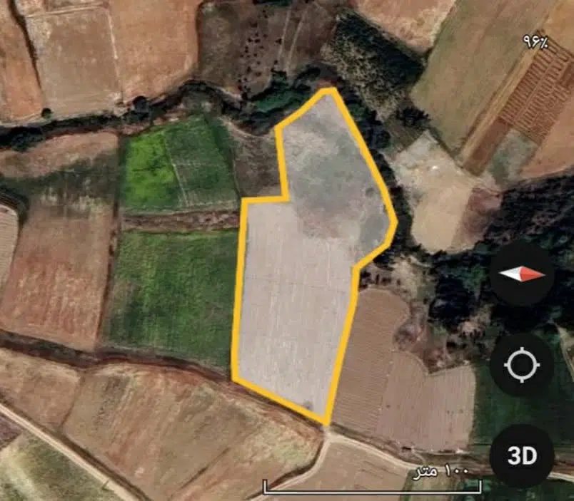 فروش زمین آبی روستای امین آباد