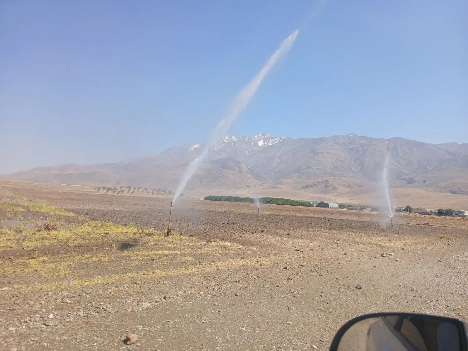 زمین کشاورزی طرح بارانی( روستای کلکله)