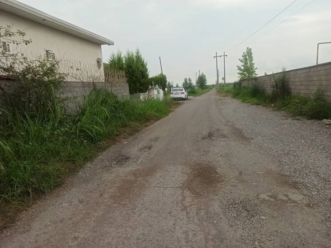 فروش زمین ۲۵۰ متری در روستای جلیکان سفلی