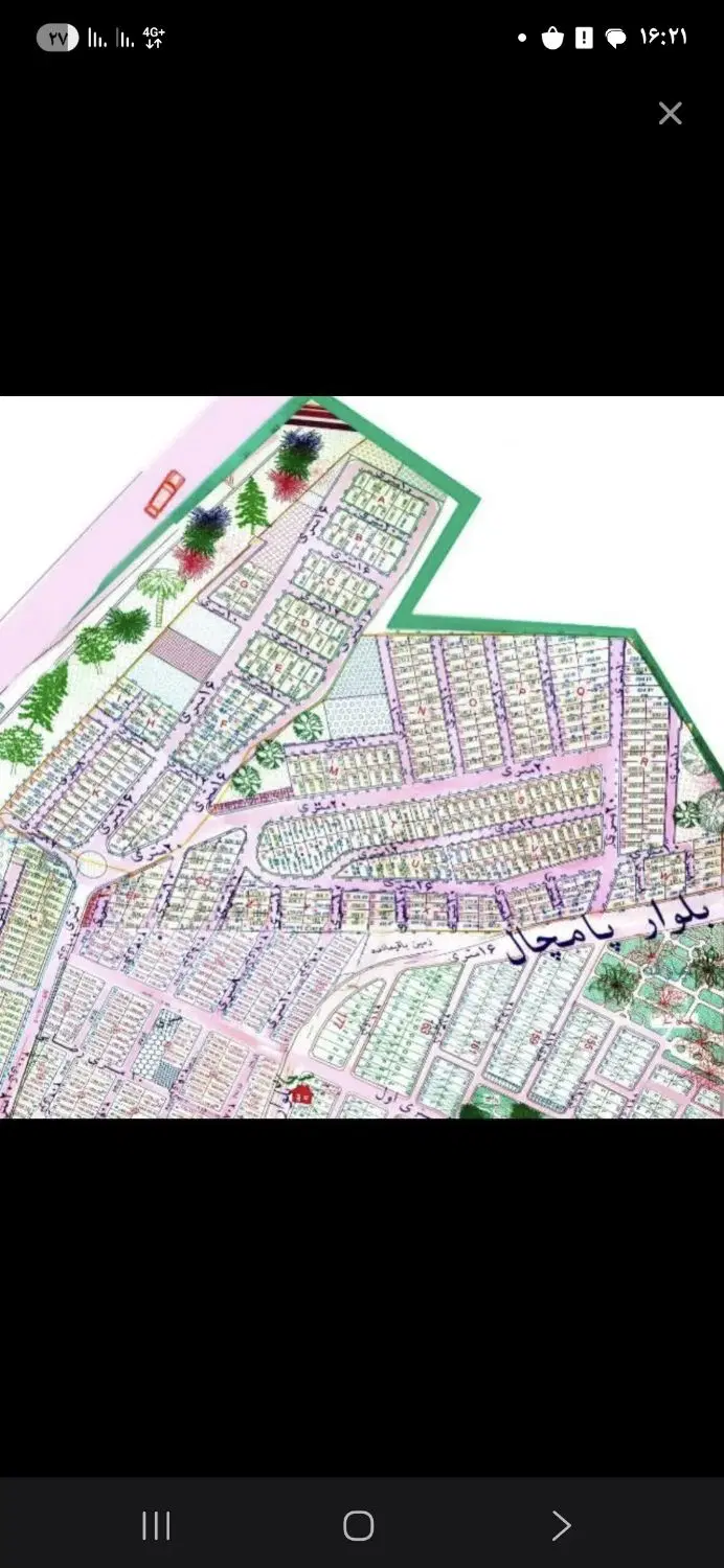 زمین فرمانداری 256 متر