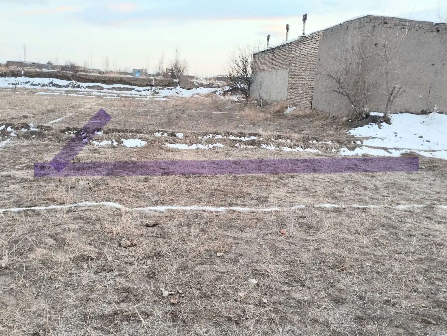 زمین مسکونی ۱۹۵مترمربع واقع در روستای پارچی