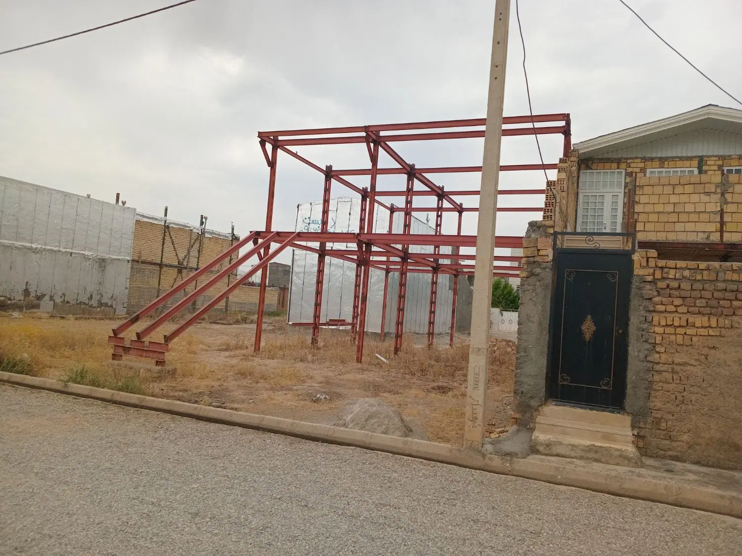 فروش اسکلت دو طبقه جنوبی