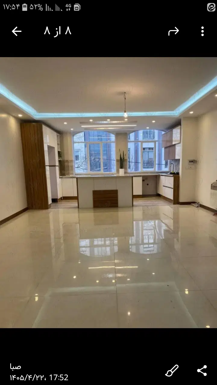 ۸۰ متر ۲ خواب جننت آباد مرکزی فول امکانات