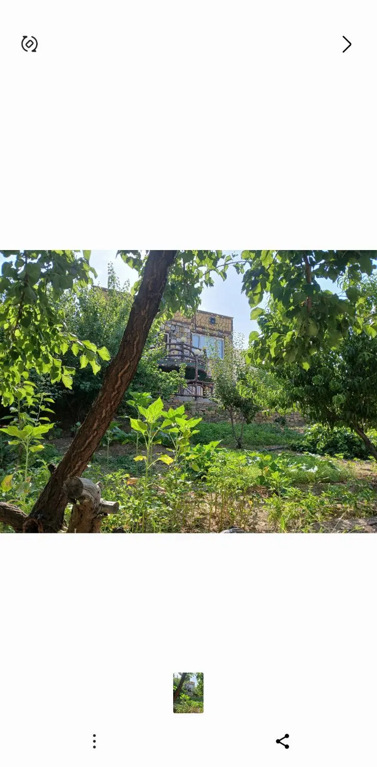 خانه باغ درروستای گردشگری نوره