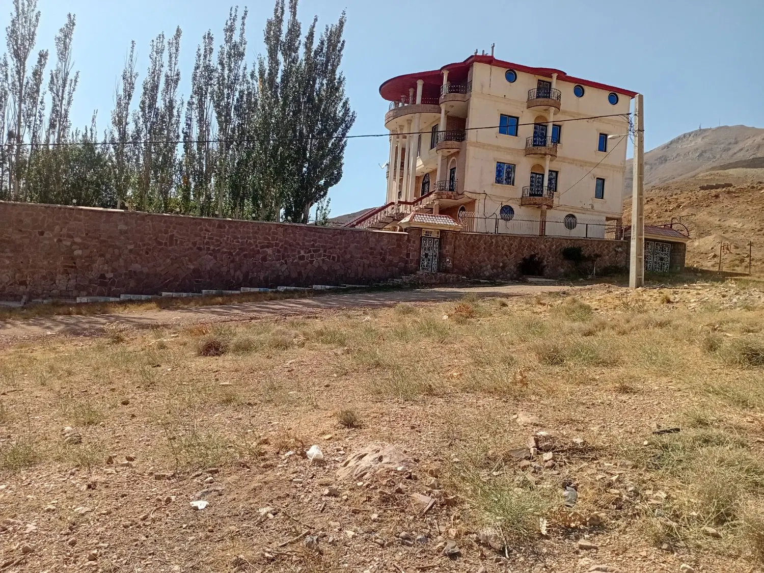 زمین باغ مسکونی دشت مشاء ،با دستور نقشه سند تکبرگ