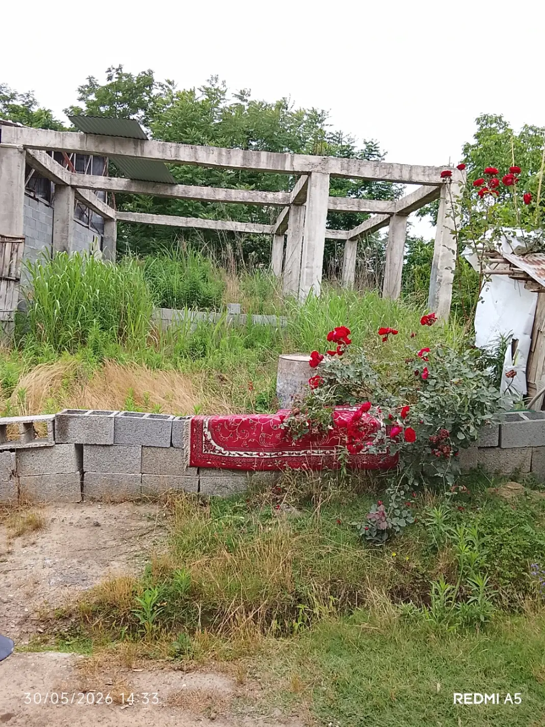 زمین مسکونی همراه با پروانه ساخت در پیربازار
