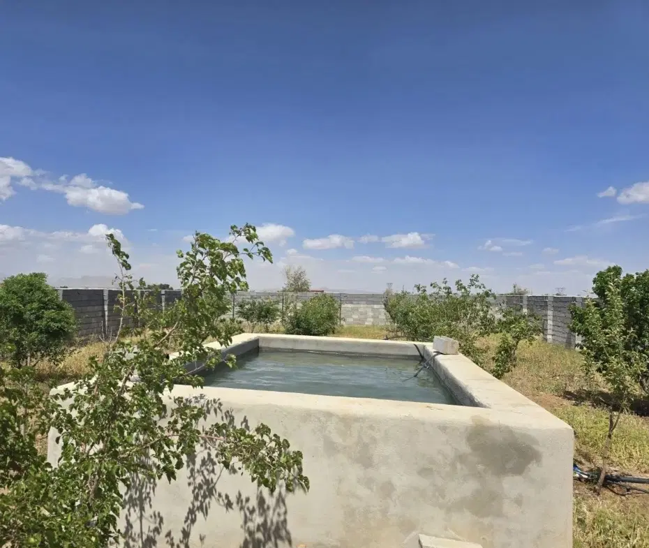 زمین باغی نزدیک به شهر(باغچه ویلایی)