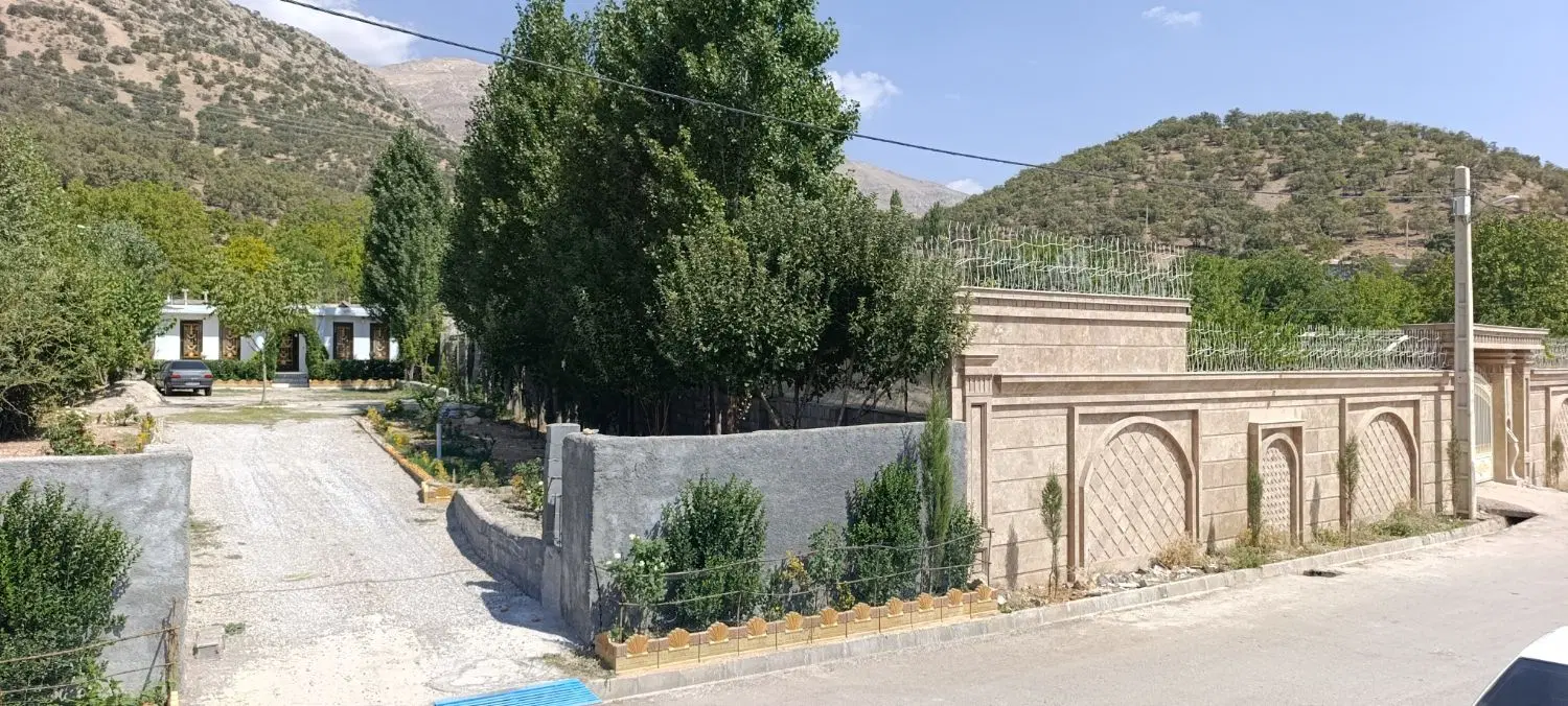 ویلا باغ هزا ر متری برفی.