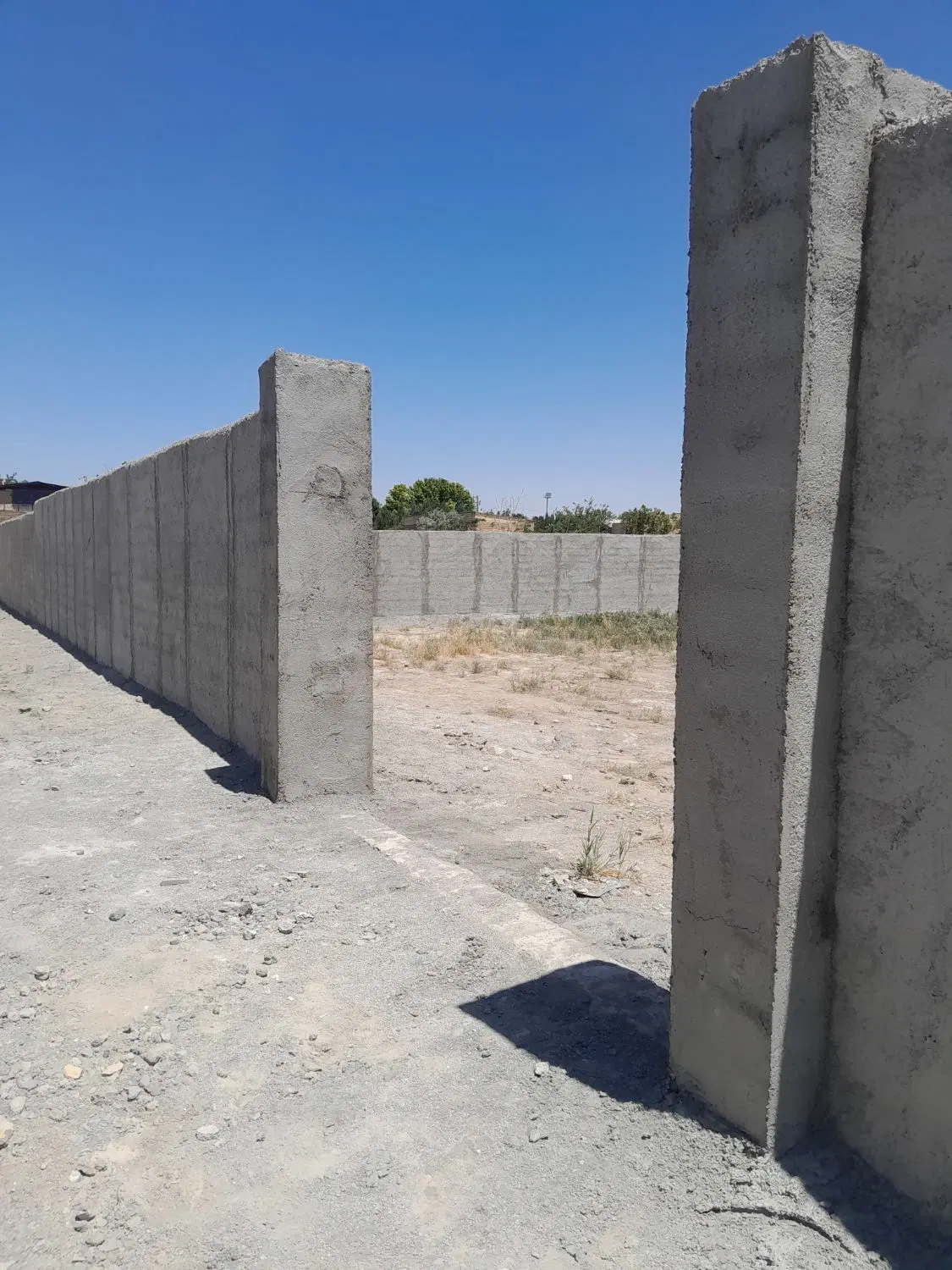 چهاردیواری درشاهدشهر