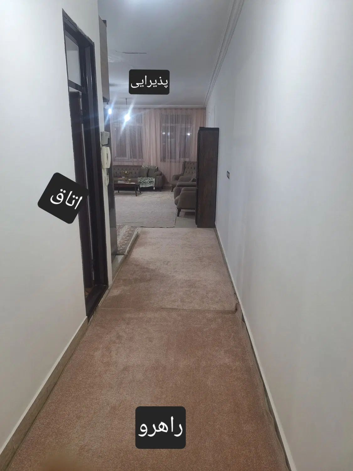 واحد در ملاباشی کوچه برزگر8 طبقه اول