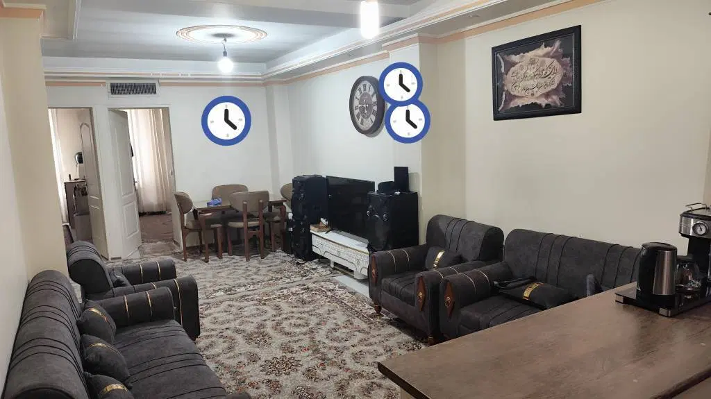 دوخوابه تک واحدی غرق نور