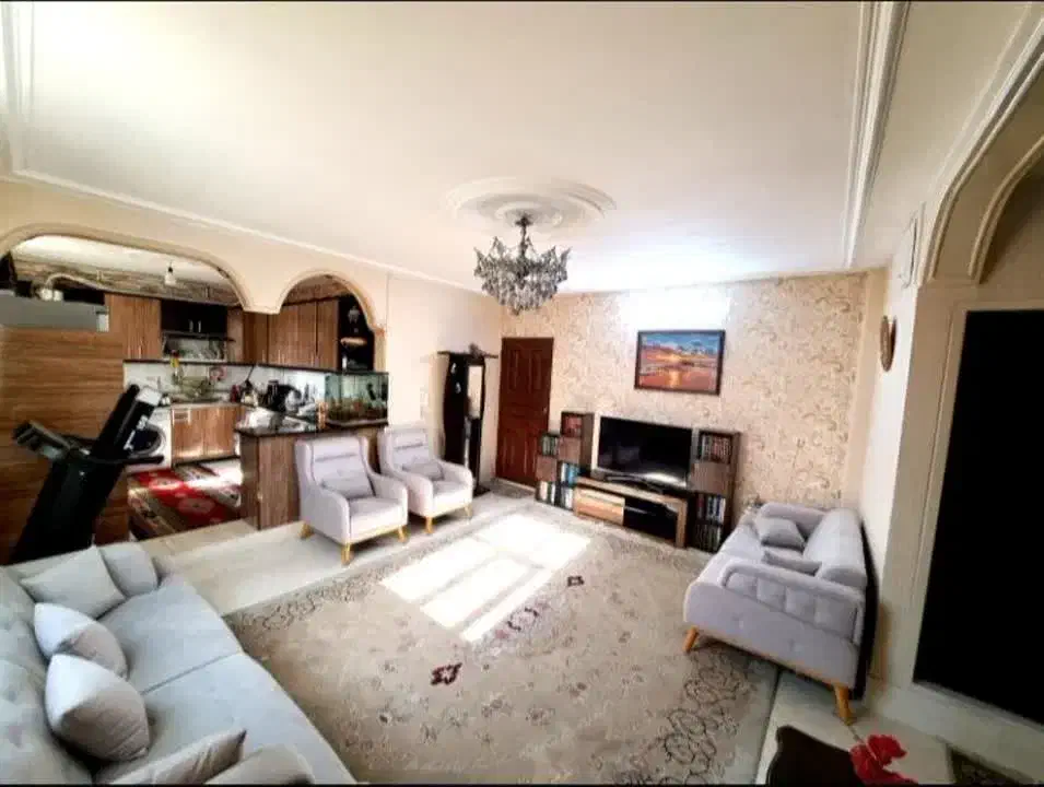 اجازه آپارتمان ۶۷ متر دوخواب خوش نقشه غرق در نور