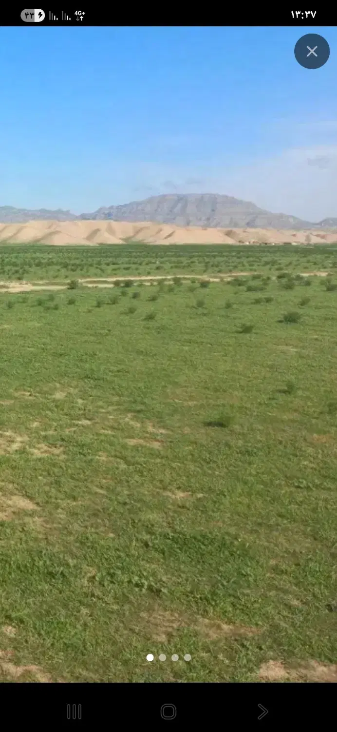 زمین مناسب باغ وسوله