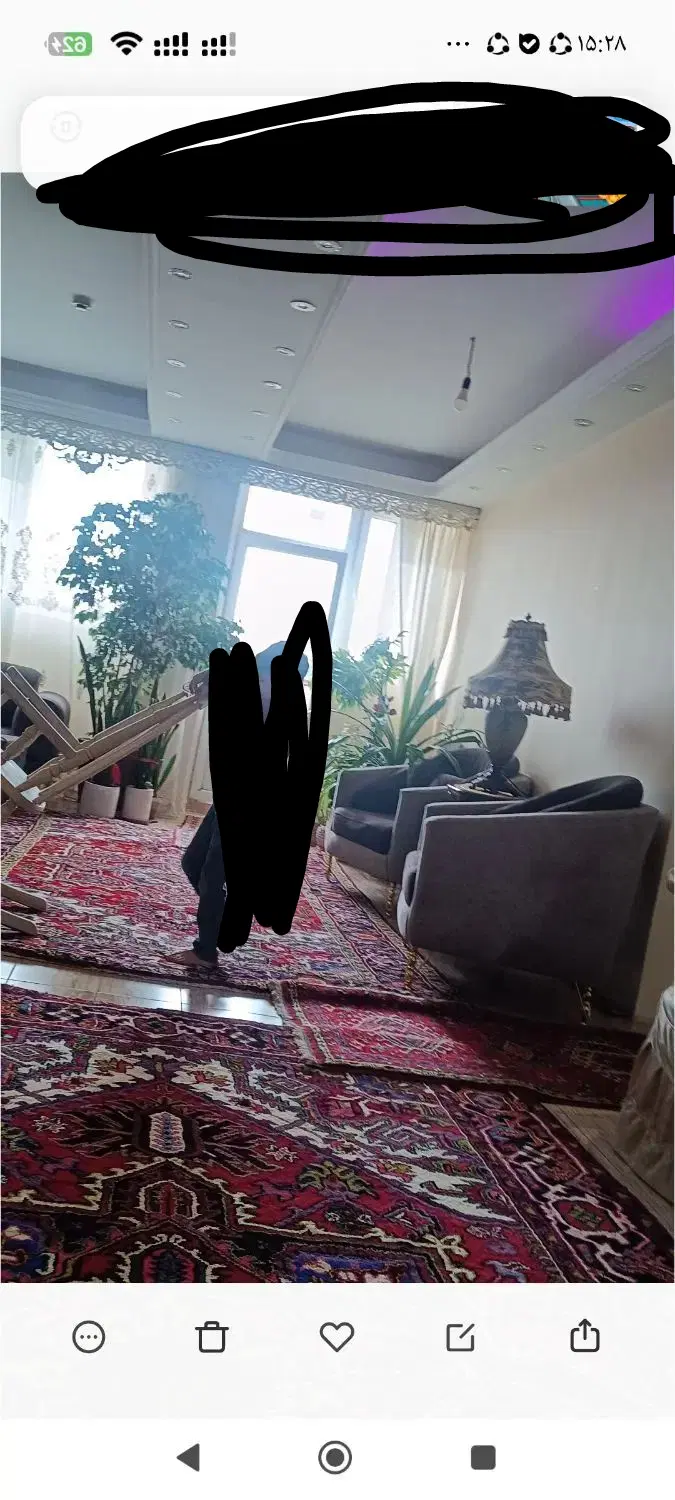 ۱۵۰ متر۳خوابه باغ فردوس