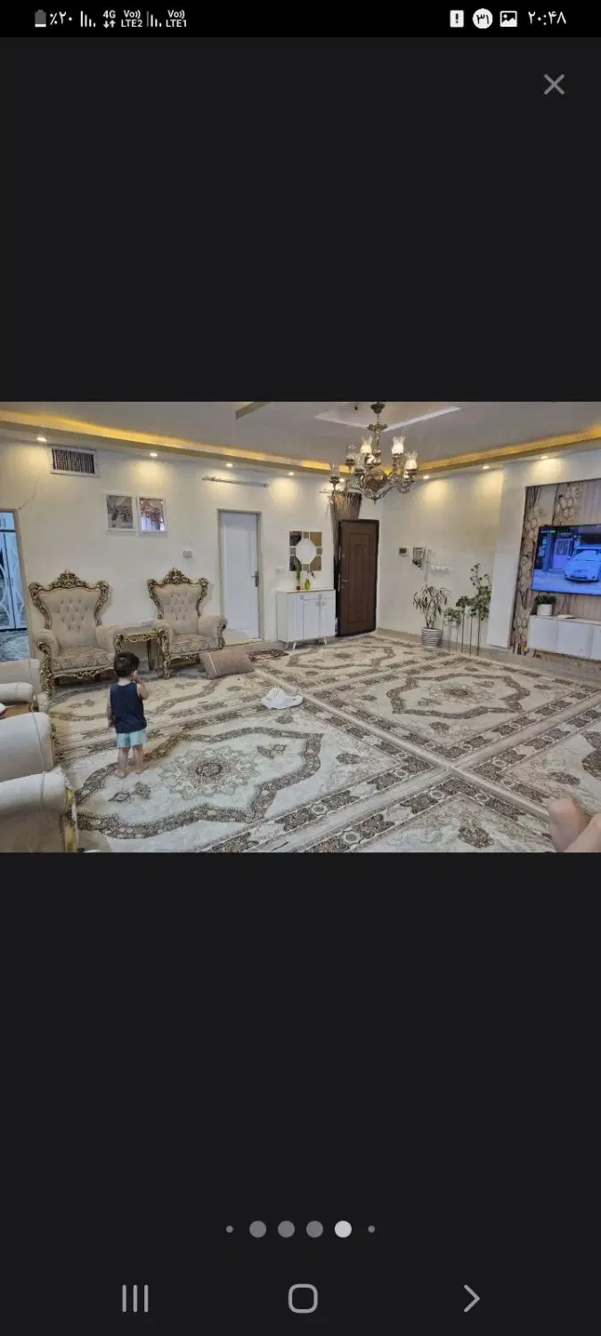 آپارتمان ۱۲۰ متر دوخواب و شیک