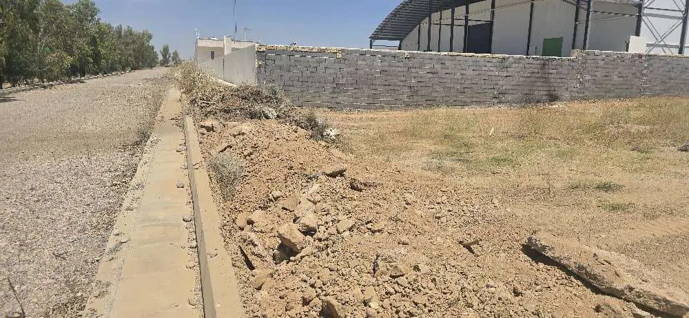 ۵۵۵۰ متر زمین صنعتی _ زیر قیمت منطقه _ فروش فوری