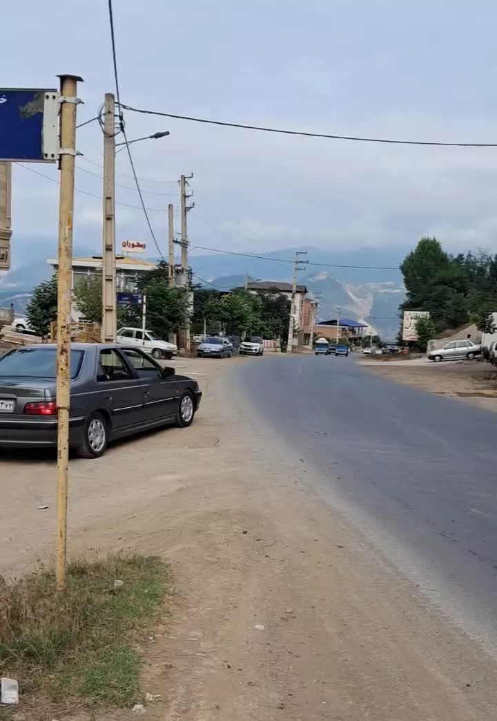 زمین ۴۸۵ متری با ویو بی نظیر جنگل کلاردشت‌‌‌‌‌