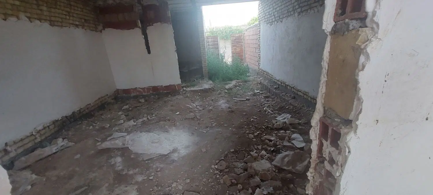 خانه نیمه کاره در محمدعلی پهلوان