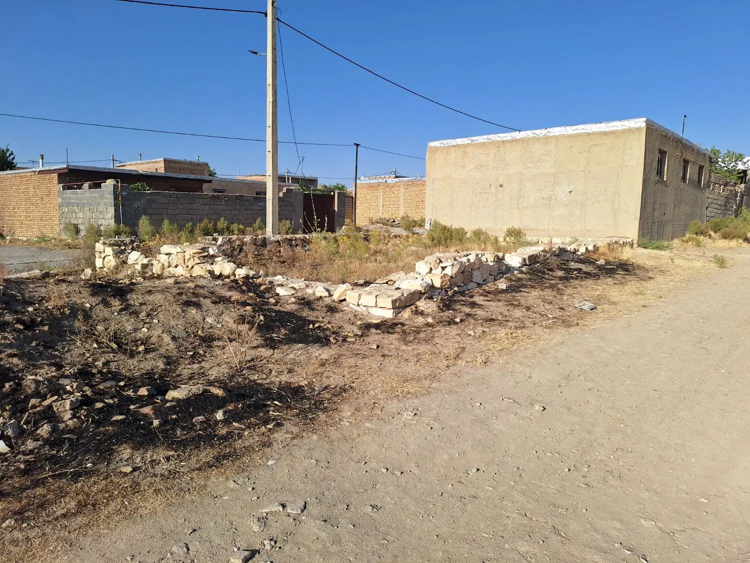 زمین مسکونی روستای قصلان