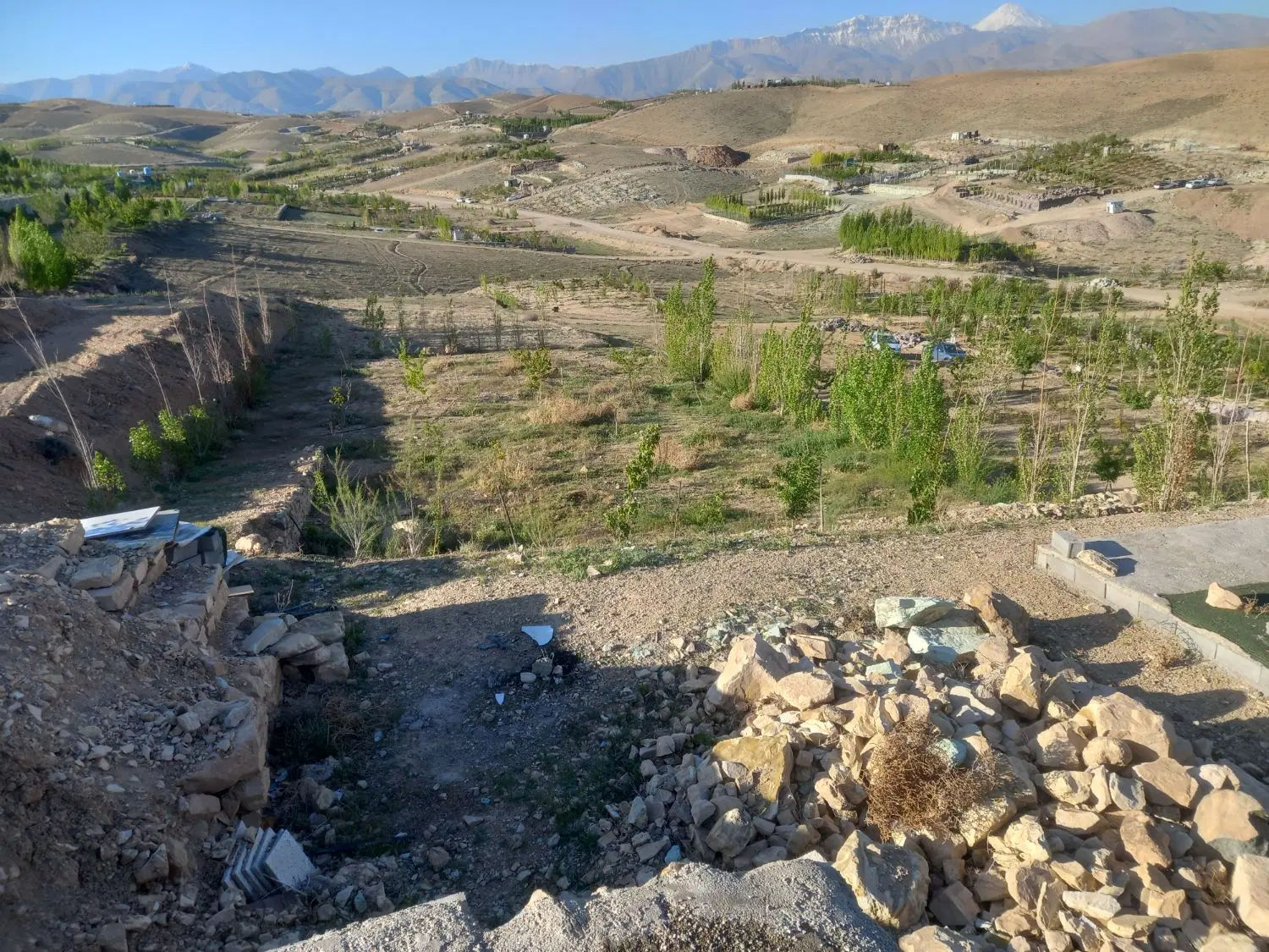 زمین شهرک تماشا (باغچه ۳ ساله)