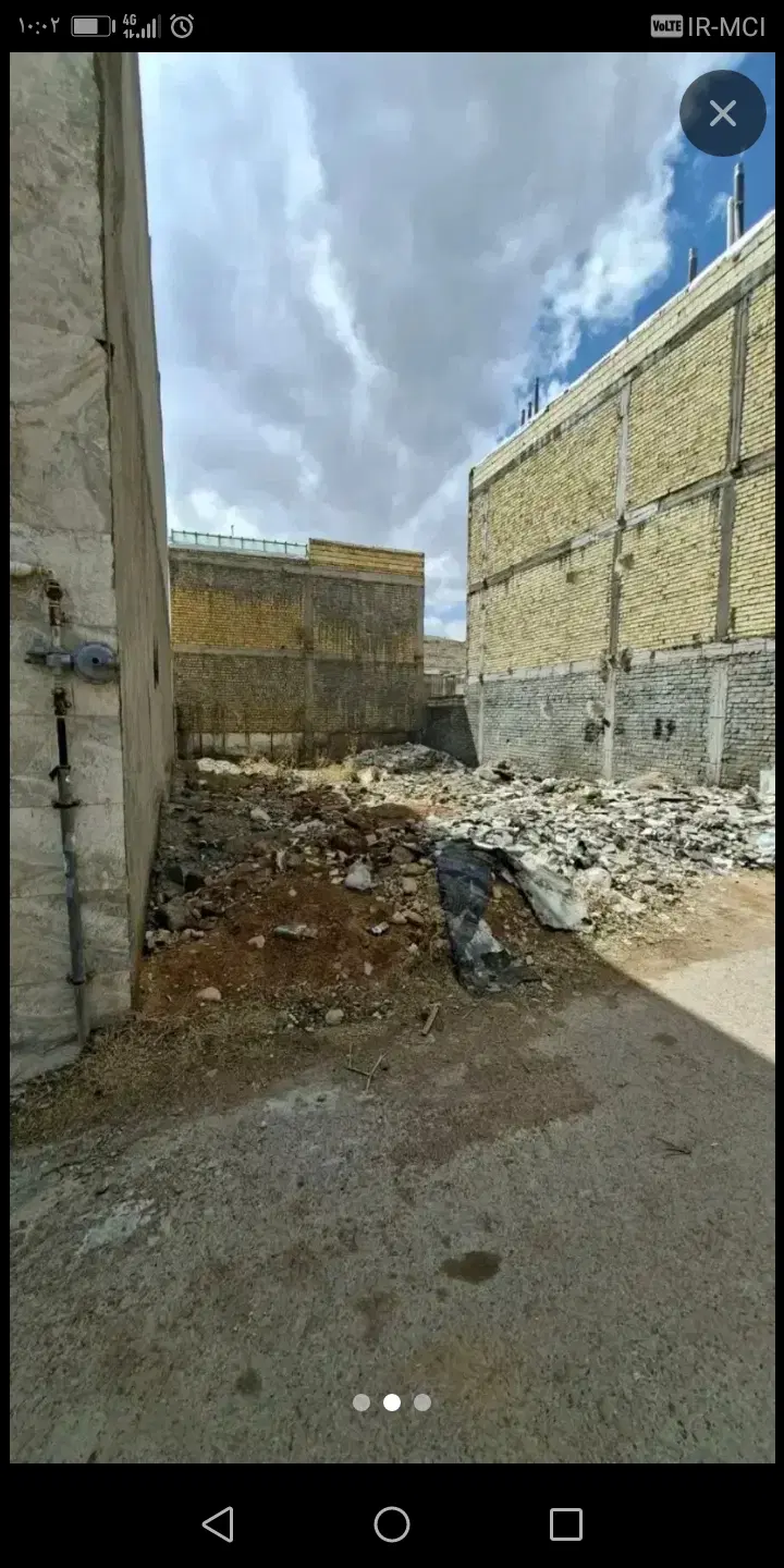 فروش زمین دادگستری جدید 231m درب ساخت m3