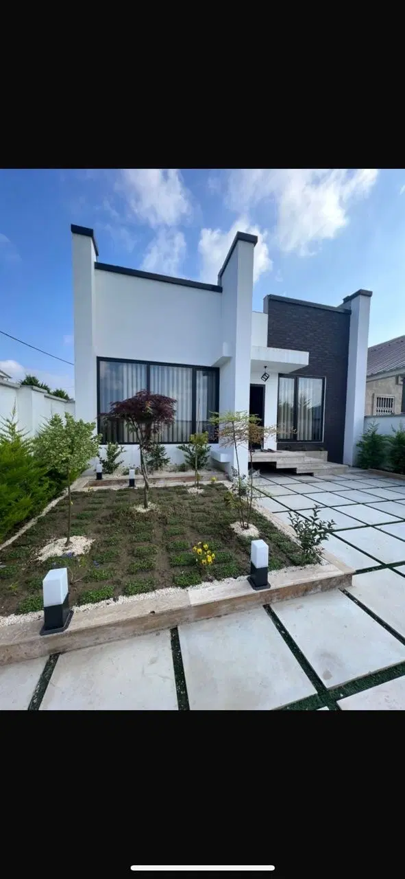 ویلای مدرن چمستان