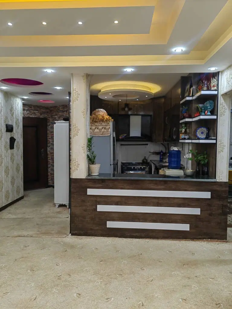 رهن واجاره همکف فر هنگ شهر ۳خواب