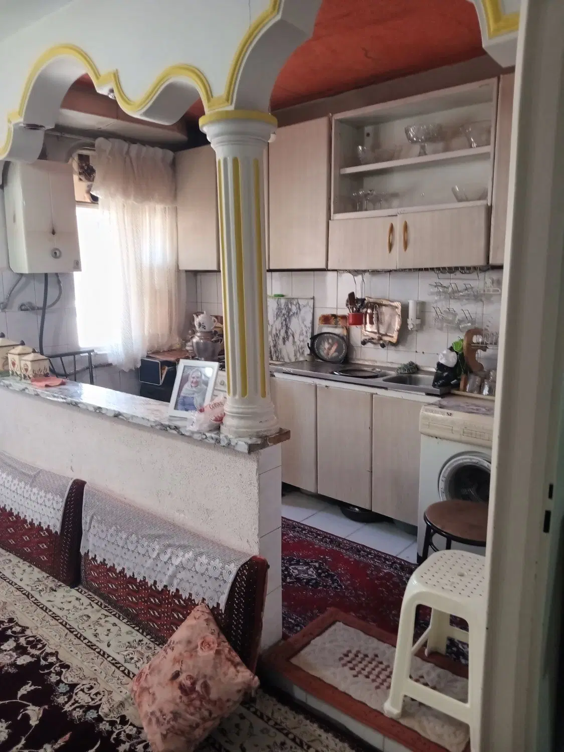 55متری طبقه اول. رو ب نما