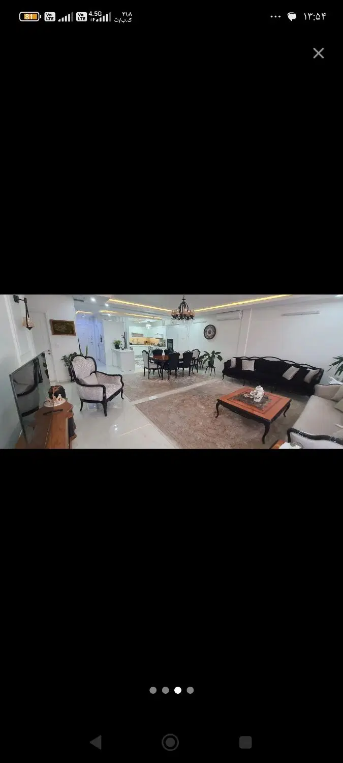 آپارتمان ۱۲۵ متر۳خوابه فول امکانات وکیل آباد اقبال
