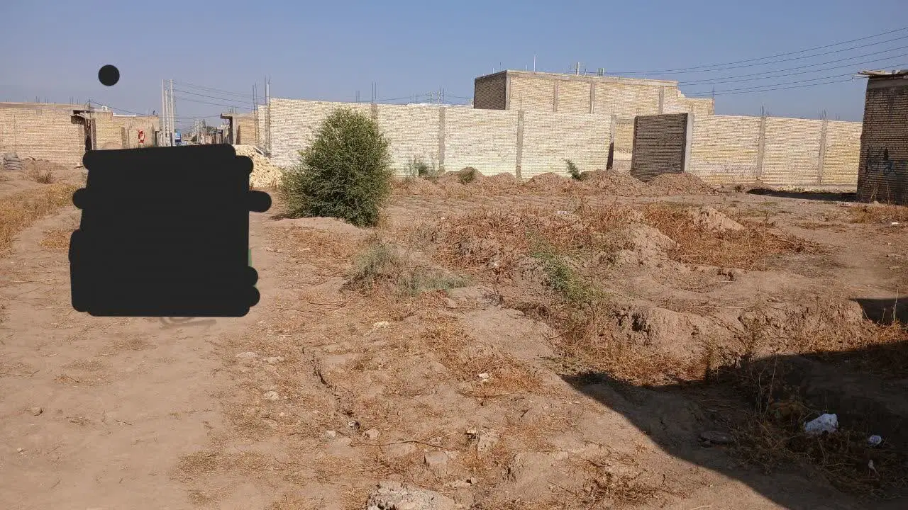 زمین مسکونی ۲۱۲متری درخیابان مبین ۵
