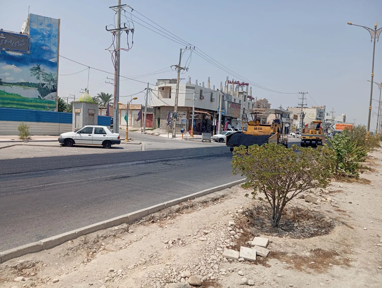 زمین در چغادک