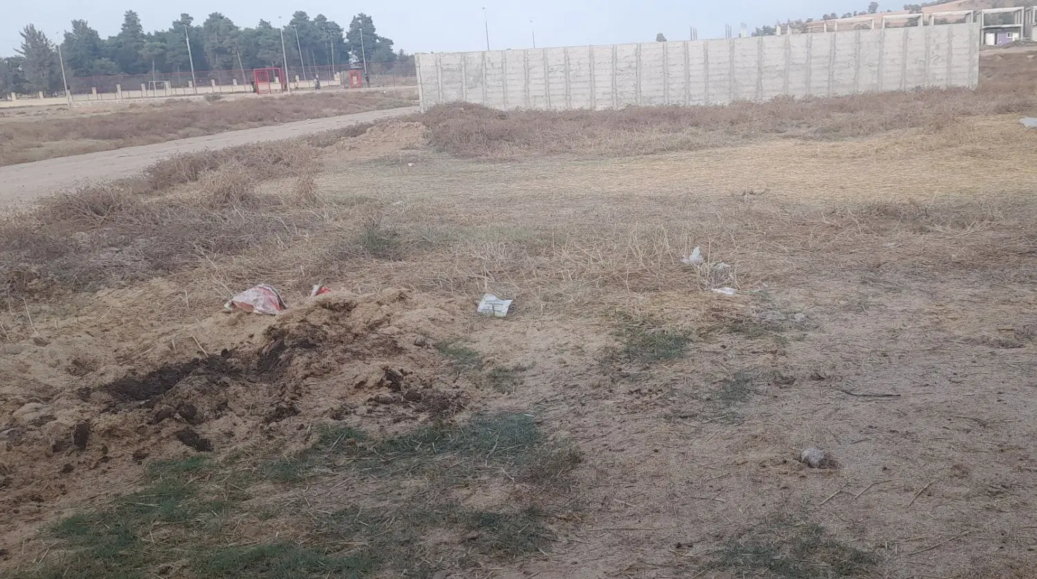 زمین درشهر قرق به متراژ ۱۸۷_۵