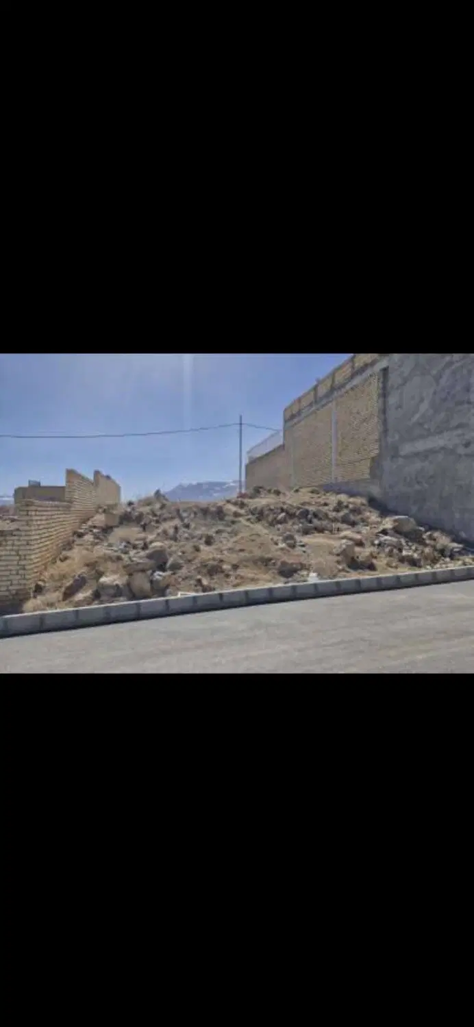 زمین مسکونی قلعه سنگی