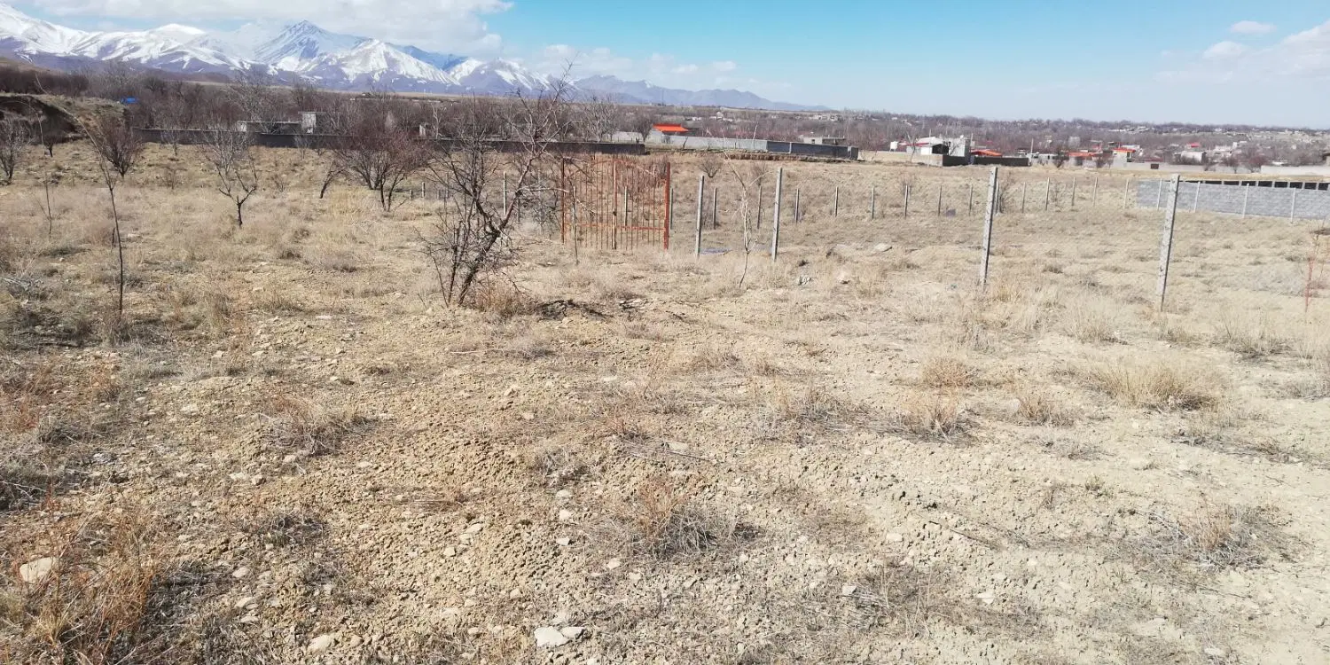زمین خالی با حق اب آبشینه.
