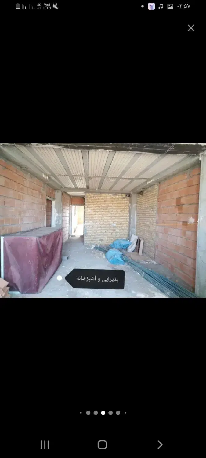 واحد آپارتمانی نیمه ساز ۱۰۰ متری .